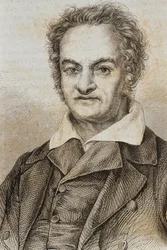 Carl Ritter (1779-1859) från "Le Tour du Monde", publicerad i Paris, 1860-talet
